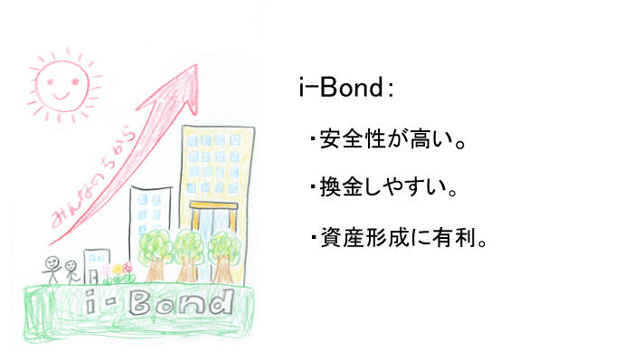 i-Bond：安全性が高い。現金化しやすい。資産形成に有利。 