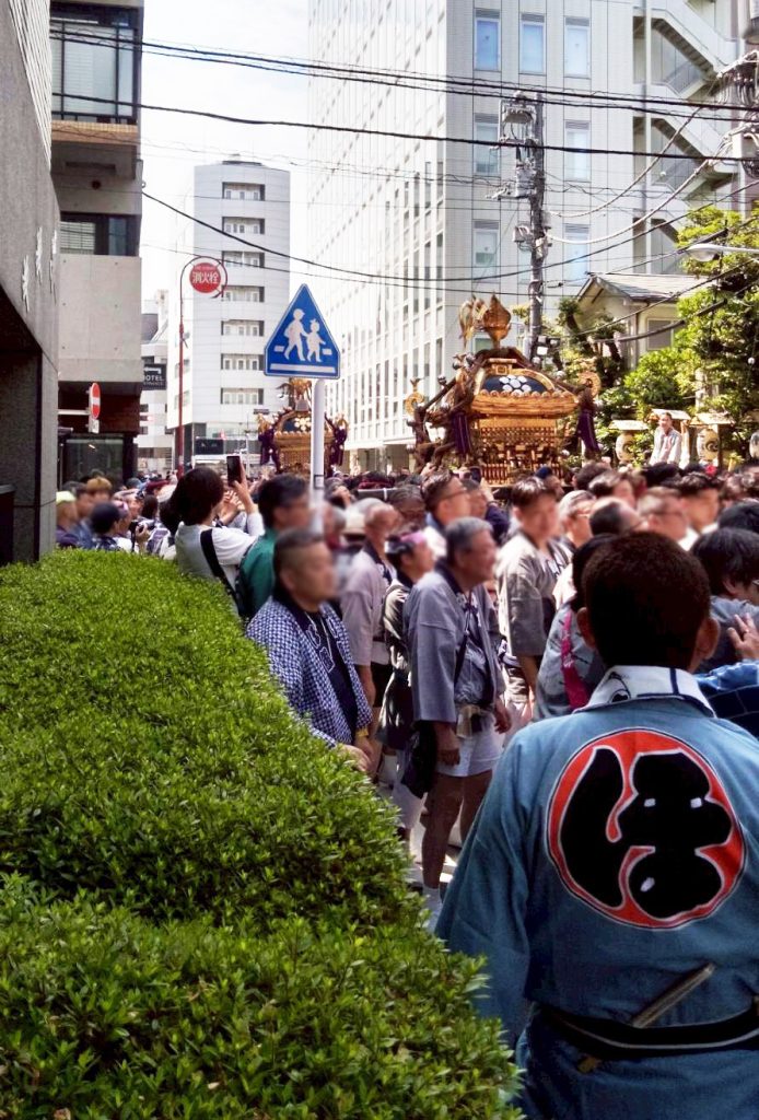 第六天榊神社の夏祭り